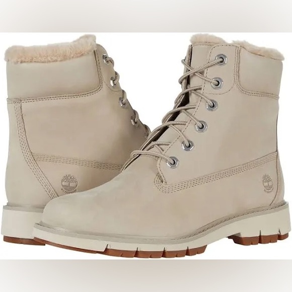 Timberland ✨ Lucia • 6" Waterproof • Warm Lined Boots • Size: 9.5 Women’s - Picture 10 of 12
